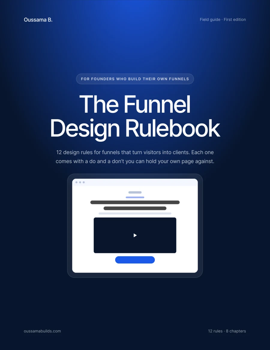 The Funnel Design Rulebook cover